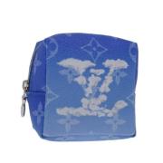 Pre-owned Canvas louis-vuitton-bags Louis Vuitton Vintage , Blue , Dam...