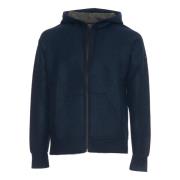 Blauwe Sweatshirt Verhoog Stijl Aw24 MC2 Saint Barth , Blue , Heren