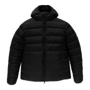 Stijlvolle Jas met 100% Samenstelling RefrigiWear , Black , Heren