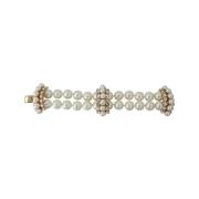 Parelarmband met Strass Sluiting Dolce & Gabbana , Multicolor , Dames