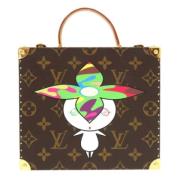 Pre-owned Canvas louis-vuitton-bags Louis Vuitton Vintage , Brown , Da...