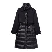 Gewatteerde Jas Herfst/Winter Collectie Vrouwen Desigual , Black , Dam...