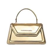 Gouden trapeziumvormige tas met handvat Alexander Smith , Yellow , Dam...