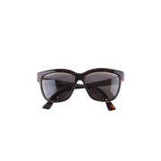 Pre-owned Fabric sunglasses Dior Vintage , Brown , Dames