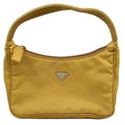 Pre-owned Nylon prada-bags Prada Vintage , Yellow , Dames