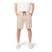 Trekkoord Beige Heren Shorts Suns , Beige , Heren