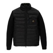 Stijlvolle Jas met 100% Samenstelling RefrigiWear , Black , Heren