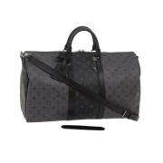 Pre-owned Canvas louis-vuitton-bags Louis Vuitton Vintage , Black , Da...