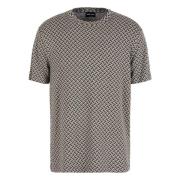 Elegante T-shirt met korte mouwen Multicolor Giorgio Armani , Multicol...