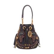 Elegante Arabesque Bucket Bag in Zwart La Carrie , Multicolor , Dames