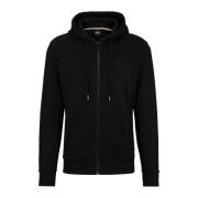 Zwarte Hoodie Hugo Boss , Black , Heren