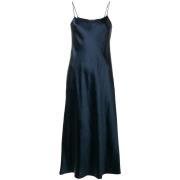 Blauwe Casual Midi Jurk Vince , Blue , Dames