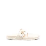 Witte Leren Casual Sandalen Ancient Greek Sandals , White , Dames