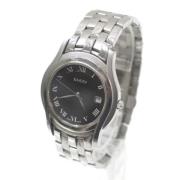 Pre-owned Glass watches Gucci Vintage , Black , Heren