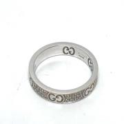 Pre-owned White Gold rings Gucci Vintage , Gray , Dames