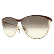 Pre-owned Plastic sunglasses Dior Vintage , Brown , Dames