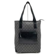 Pre-owned Leather shoulder-bags Gucci Vintage , Black , Dames