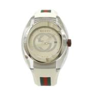 Pre-owned Glass watches Gucci Vintage , Gray , Heren