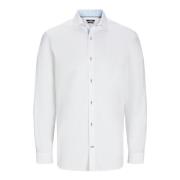 Klassieke Kent Kraag Overhemd Jack & Jones , White , Heren