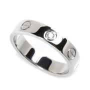 Pre-owned White Gold rings Cartier Vintage , Gray , Dames