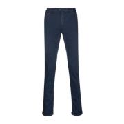 Blauwe Straight Jeans Casual Stijl Tramarossa , Blue , Heren