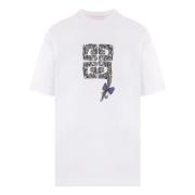 Witte T-shirts en Polos Givenchy , White , Heren