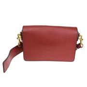 Pre-owned Leather dior-bags Dior Vintage , Red , Dames