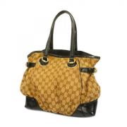 Pre-owned Canvas handbags Gucci Vintage , Brown , Dames