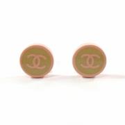 Pre-owned Plastic chanel-jewelry Chanel Vintage , Pink , Dames