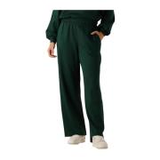 Groene Wijde Pijp Broek Stijlvol Comfort Moss Copenhagen , Green , Dam...