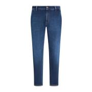 Zachte Stretch Denim Jeans PT Torino , Blue , Heren