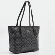 Pre-owned Leather totes Coach Pre-owned , Black , Dames