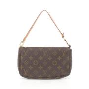 Pre-owned Canvas louis-vuitton-bags Louis Vuitton Vintage , Brown , Da...