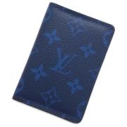 Pre-owned Fabric wallets Louis Vuitton Vintage , Blue , Dames