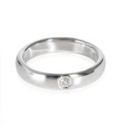 Pre-owned Platinum rings Tiffany & Co. Pre-owned , Gray , Dames