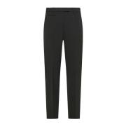 Slim Fit Enkellange Broek voor Hedendaagse Vrouwen Seventy , Black , D...