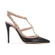 Elegante Hakken Schoenen Valentino Garavani , Black , Dames