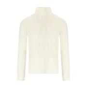 Crème Turtleneck Jumper in Virgin Wool Manuel Ritz , Beige , Heren