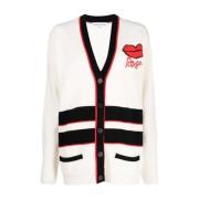 Witte Wol Casual Cardigan Sonia Rykiel , White , Dames