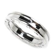 Pre-owned White Gold rings Bvlgari Vintage , Gray , Dames