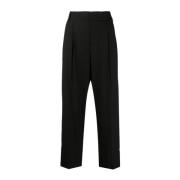 Zwarte Casual Broek Vince , Black , Dames