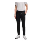 Sweatpants met contrastlogo en zijstrepen Hugo Boss , Black , Heren