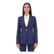 Jackets Elisabetta Franchi , Blue , Dames