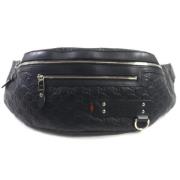 Pre-owned Leather gucci-bags Gucci Vintage , Black , Dames