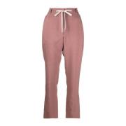 Roze Casual Trekkoordbroek Eleventy , Pink , Dames