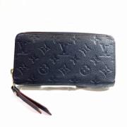 Pre-owned Canvas wallets Louis Vuitton Vintage , Blue , Dames