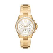 Gouden Dames Chronograaf Horloge Michael Kors , Yellow , Dames