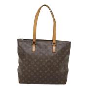 Pre-owned Canvas totes Louis Vuitton Vintage , Brown , Dames