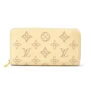 Pre-owned Canvas wallets Louis Vuitton Vintage , Beige , Dames