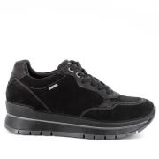 Zwarte Sneakers met Gore-Tex Voering Igi&Co , Black , Dames